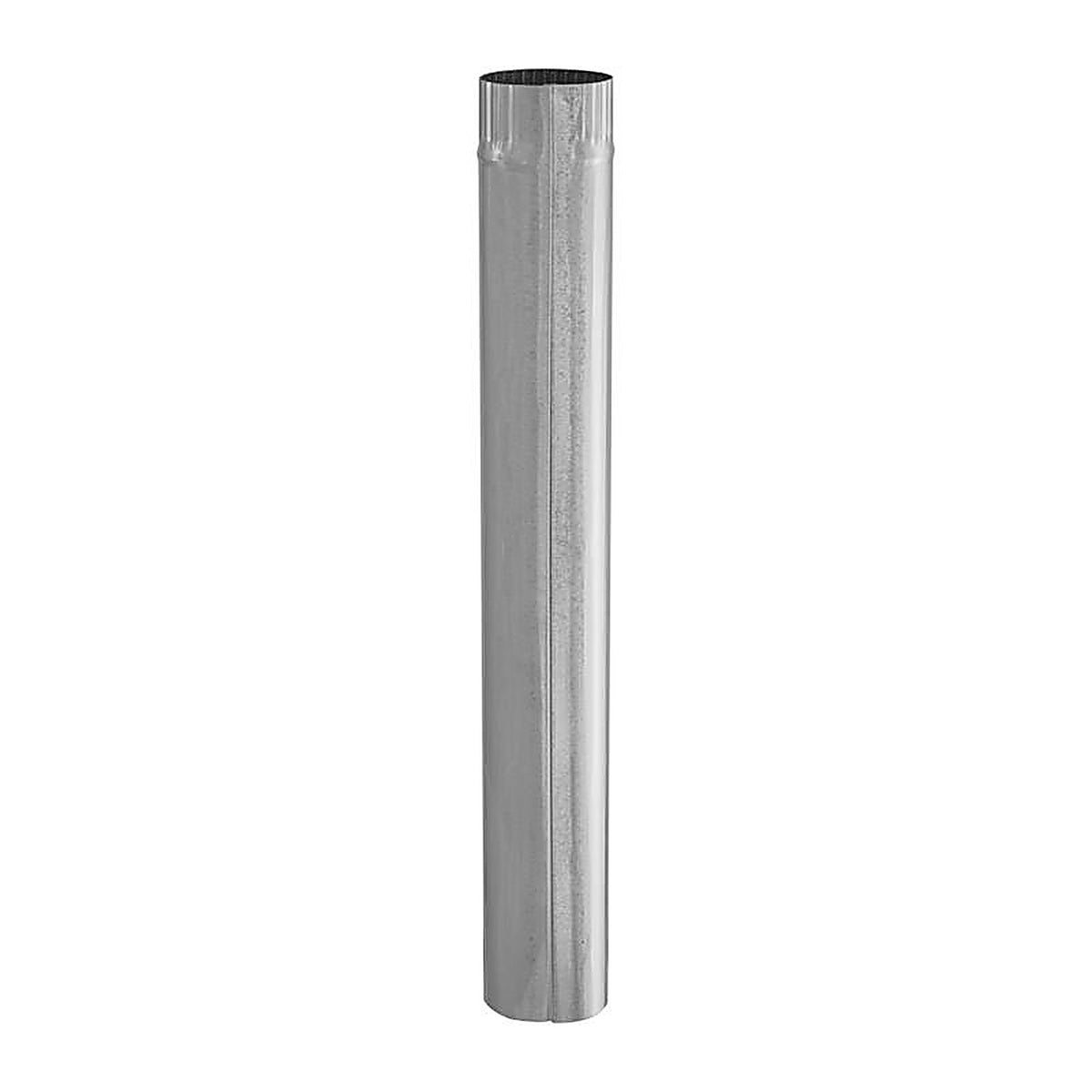 Imperial GV0346 3 in. Dia. x 24 in. L Galvanized Steel Furnace Pipe