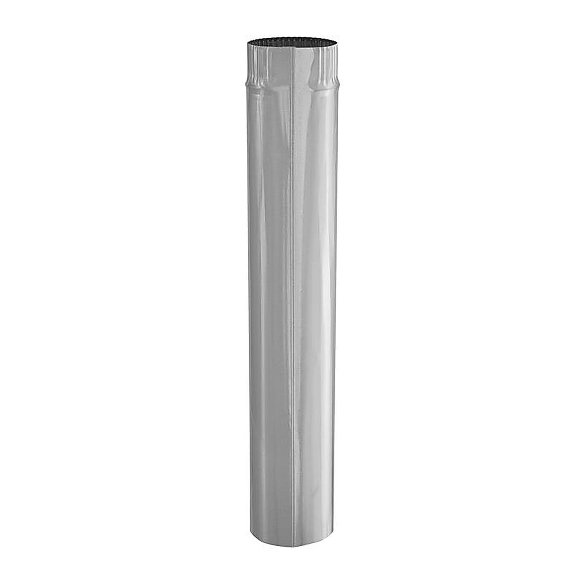 Imperial GV0357 4 in. Dia. x 24 in. L Galvanized Steel Furnace Pipe