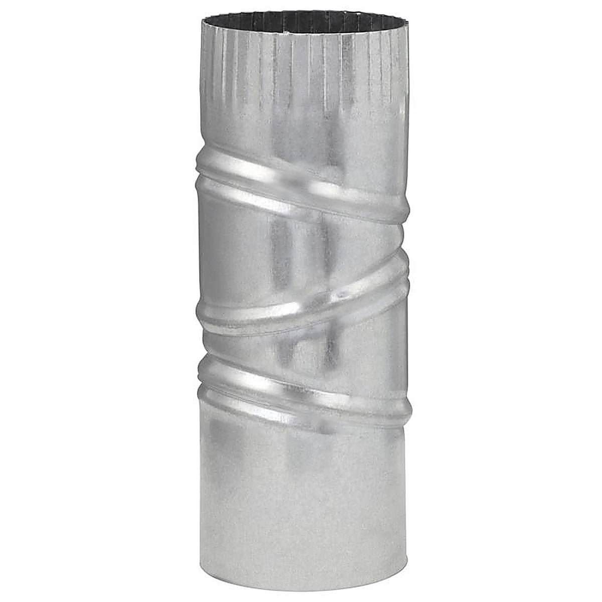 Imperial GV0282-C 3 in. Dia. x 3 in. Dia. Adjustable 90 deg. Galvanized Steel Furnace Pipe Elbow