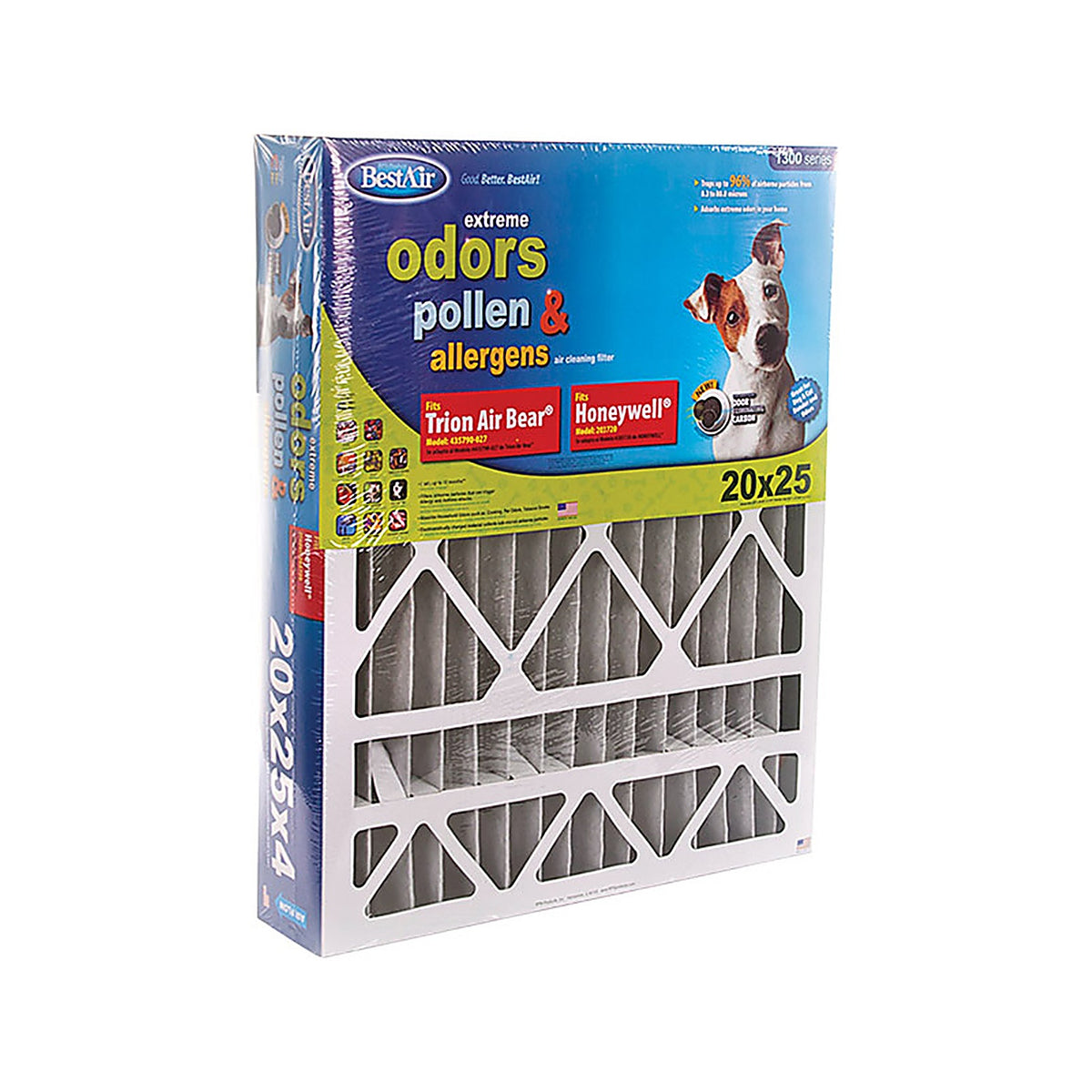 BestAir PFHW2025-11CR 20 in. W x 25 in. H x 4 in. D 11 MERV Pleated Air Filter