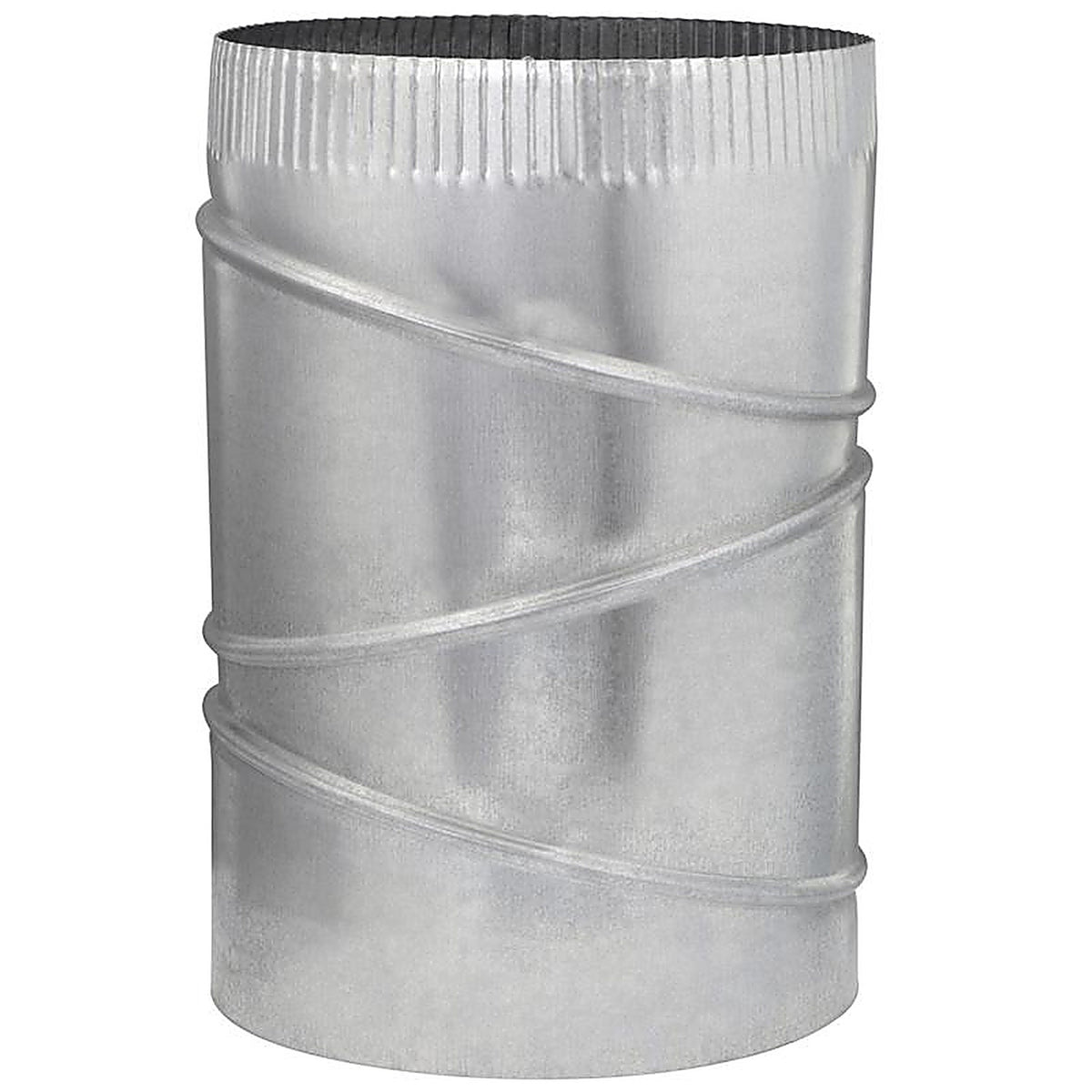 Imperial GV1330-A 8 in. Dia. x 8 in. Dia. Adjustable 90 deg. Galvanized Steel Furnace Pipe Elbow