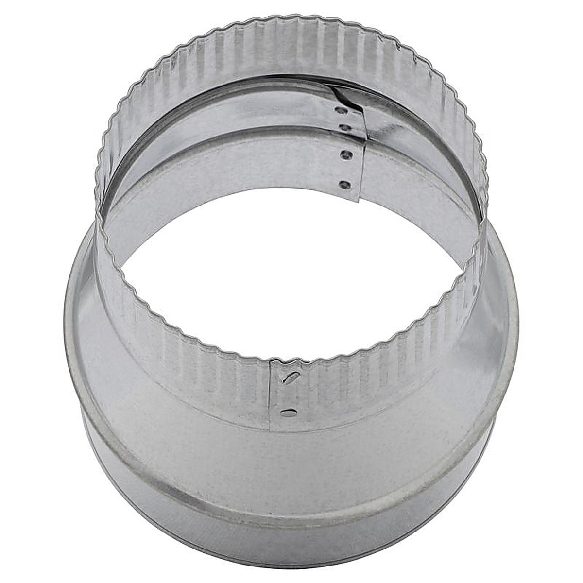 Imperial GV1349 6 in. Dia. x 5 in. Dia. Galvanized Steel Furnace Pipe Reducer