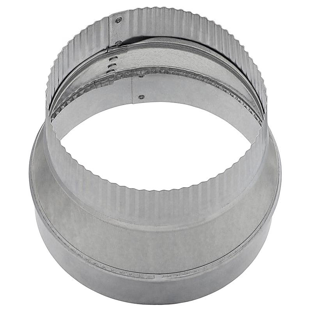 Imperial GV1350 7 in. Dia. x 6 in. Dia. Galvanized Steel Furnace Pipe Reducer