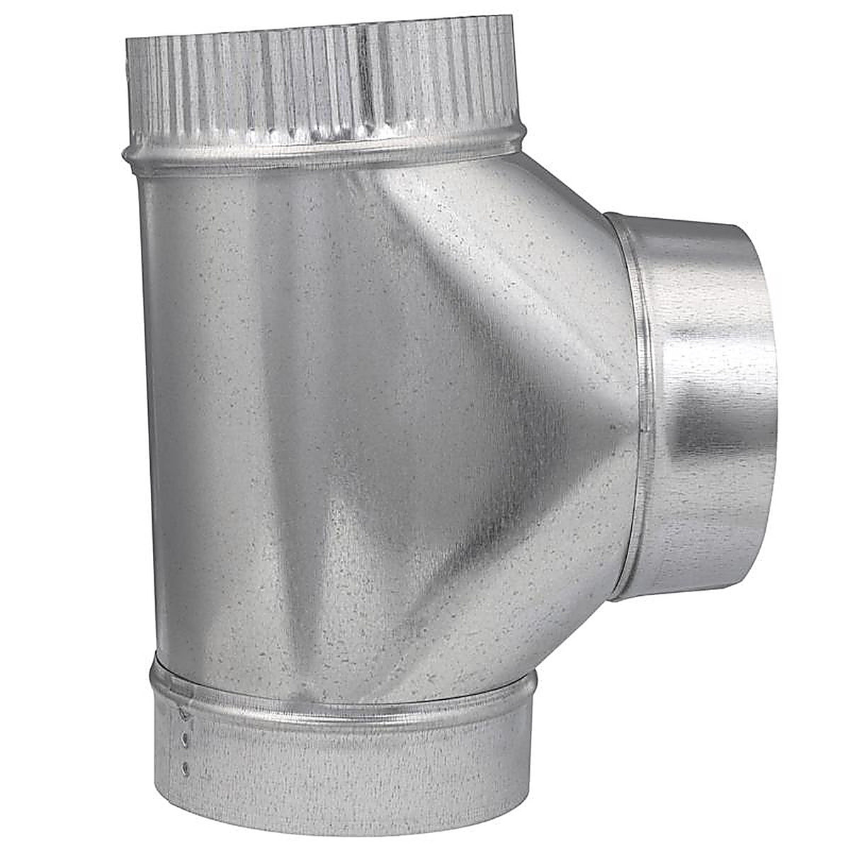 Imperial GV0892 6 in. x 6 in. x 6 in. Galvanized Steel Furnace Pipe Tee