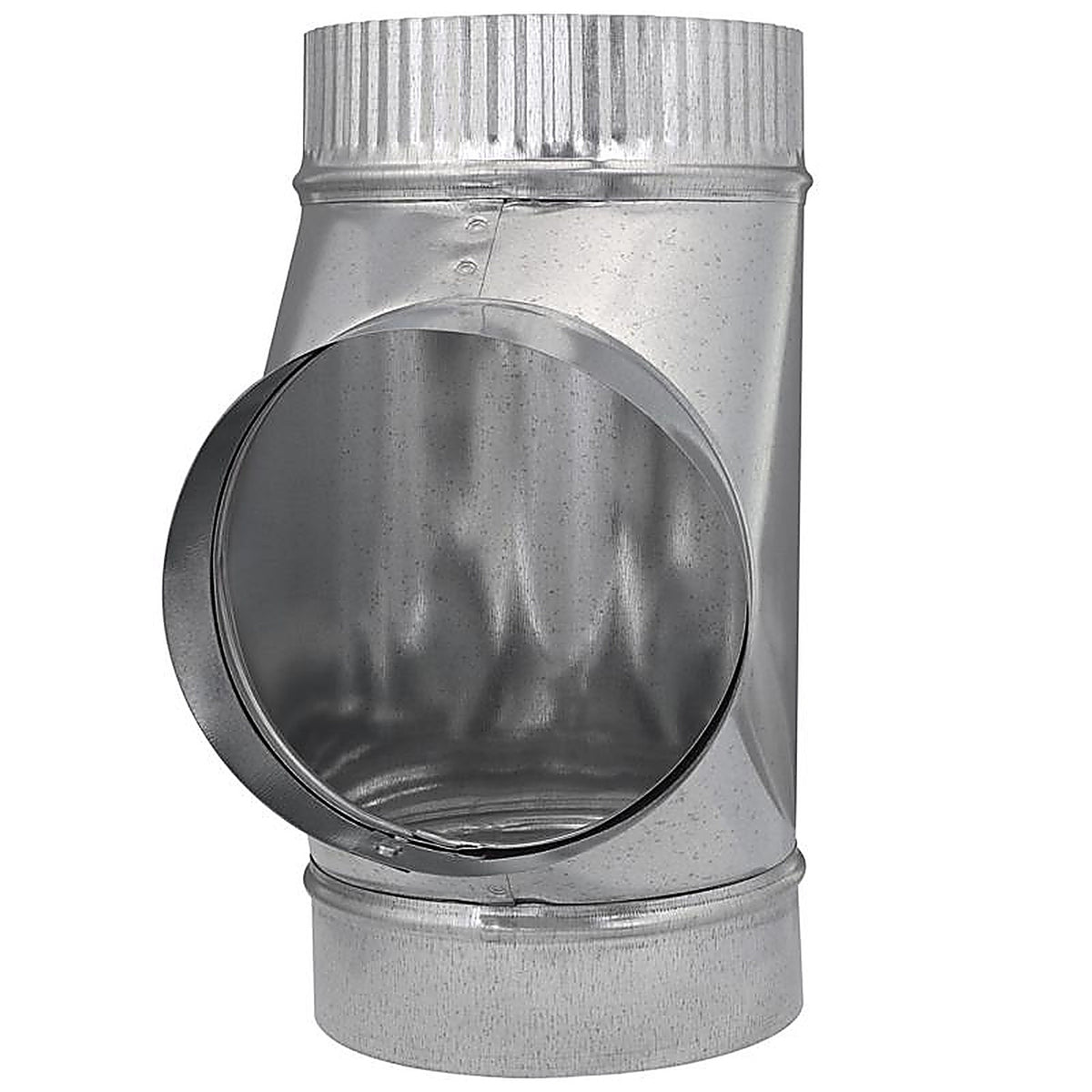 Imperial GV0892 6 in. x 6 in. x 6 in. Galvanized Steel Furnace Pipe Tee