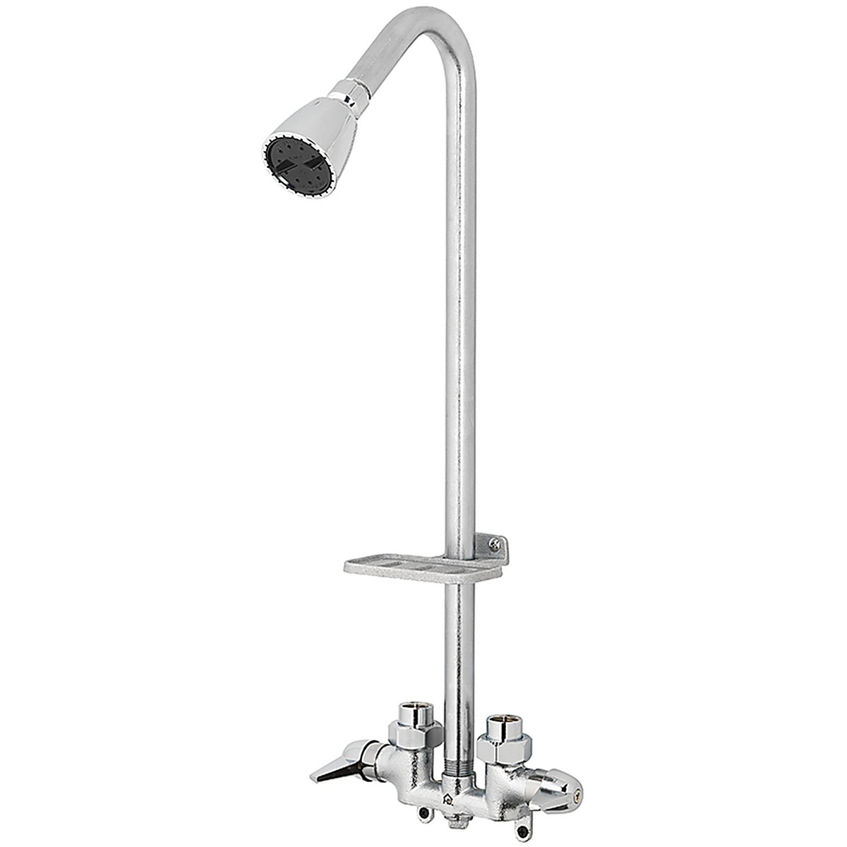 Homewerks 3070-250-B-WS 1-Handle Chrome Outdoor Shower Kit