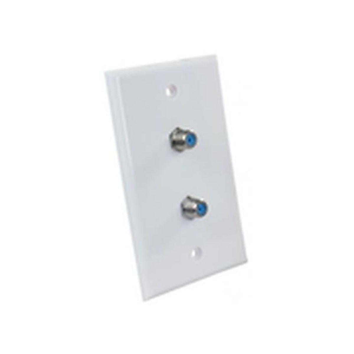 JR Products - 47875 - Wall Plate, Dual, Hd/Sat/Catv