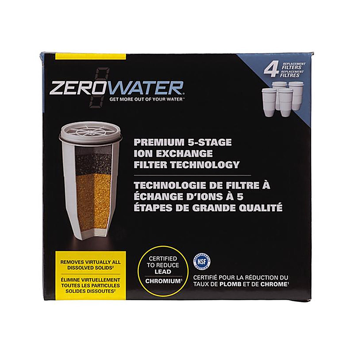 Zero Water ZR-006 Replacement Filter 4/Pack