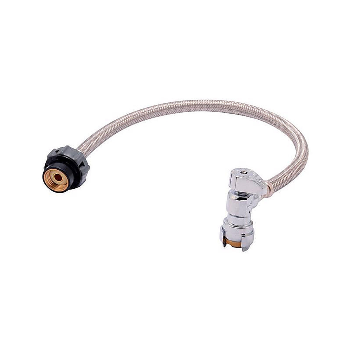 Sharkbite 24657Z 1/2 in. PTC x 1/2 in. Dia. PTC 20 in. Brass Connector