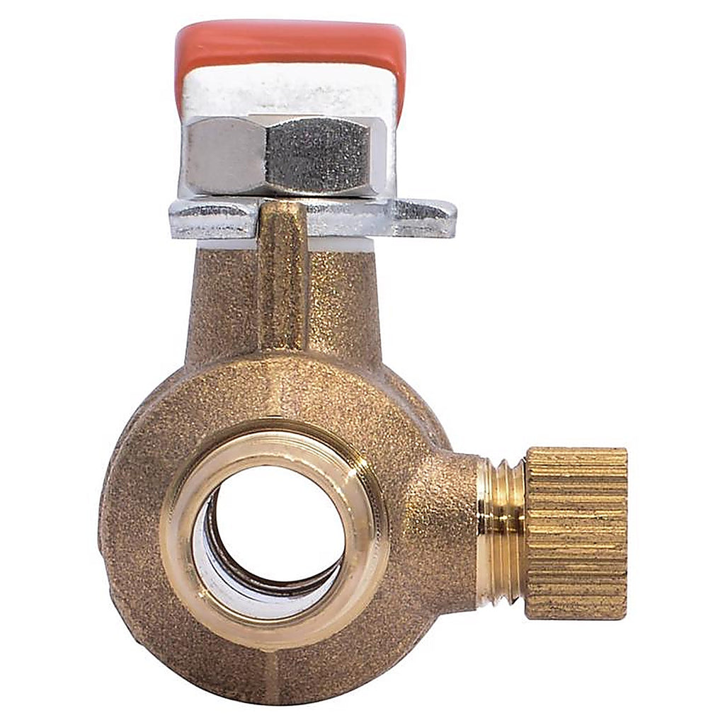 Sharkbite 24612LFA 1/2 in. Brass Crimp Ball Valve with Drain