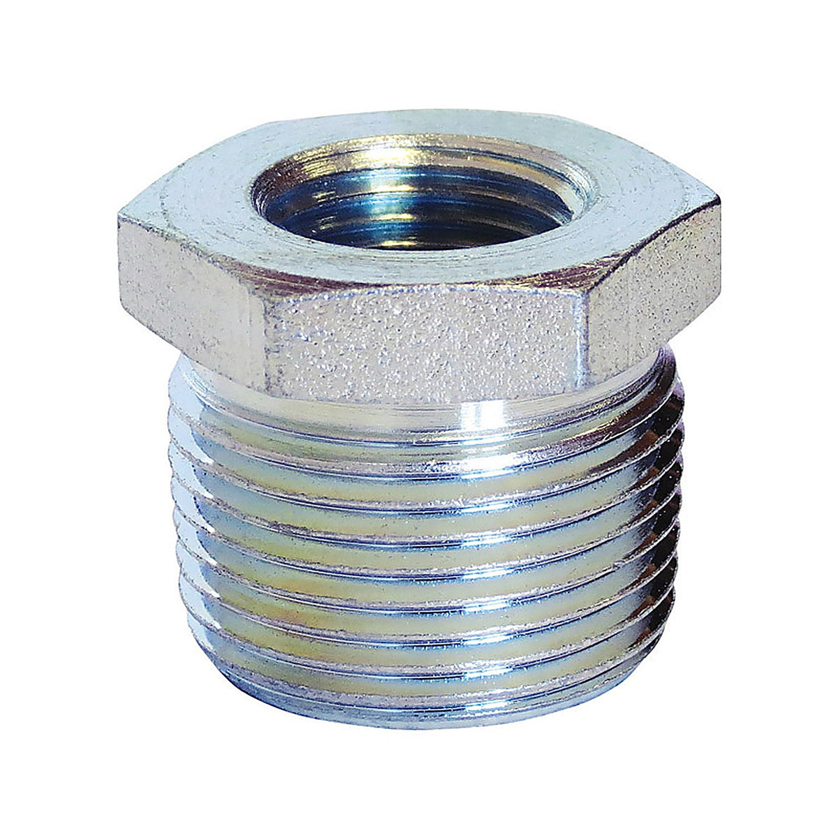 Anvil 8700130506 1/2 in. MPT x 1/4 in. Dia. FPT Steel Hex Bushing