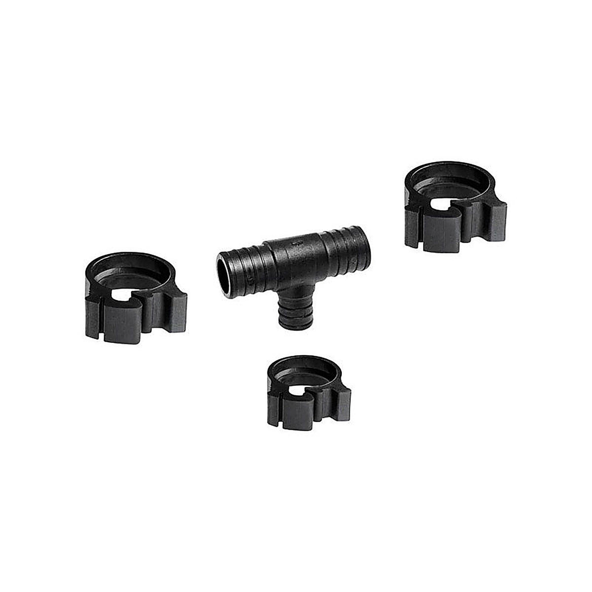 Flair-It 30776 PEXLock 1 in. PEX x 1 in. Dia. PEX Reducing Tee with Clamps