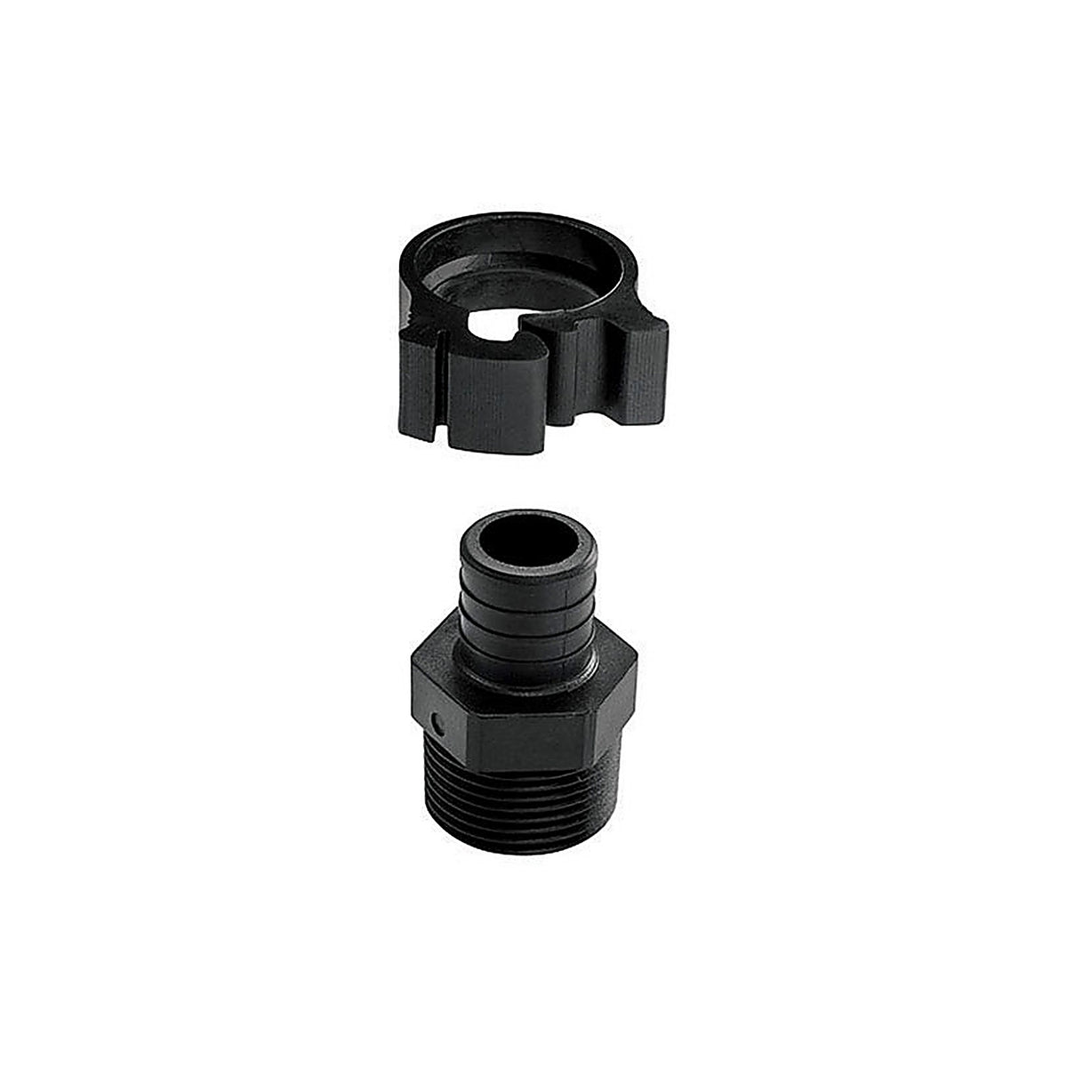 Flair-It 30779 PEXLock 1 in. PEX x 1 in. Dia. MPT Adapter with Clamp