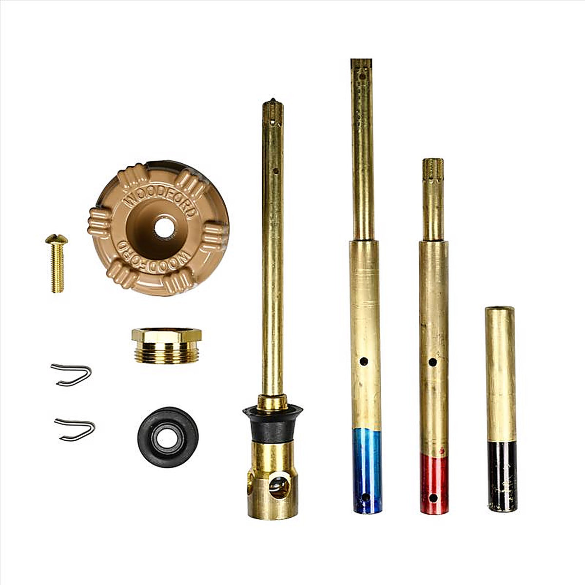 Woodford RK-ADJ-PRV Brass Adjustable Rod with Pressure Relief Valve