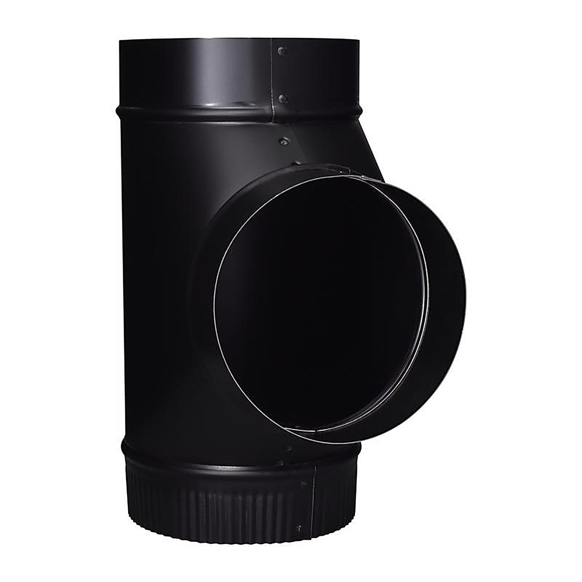 Imperial BM0083 6 in. x 6 in. x 6 in. Metal Stove Vent Single Tee