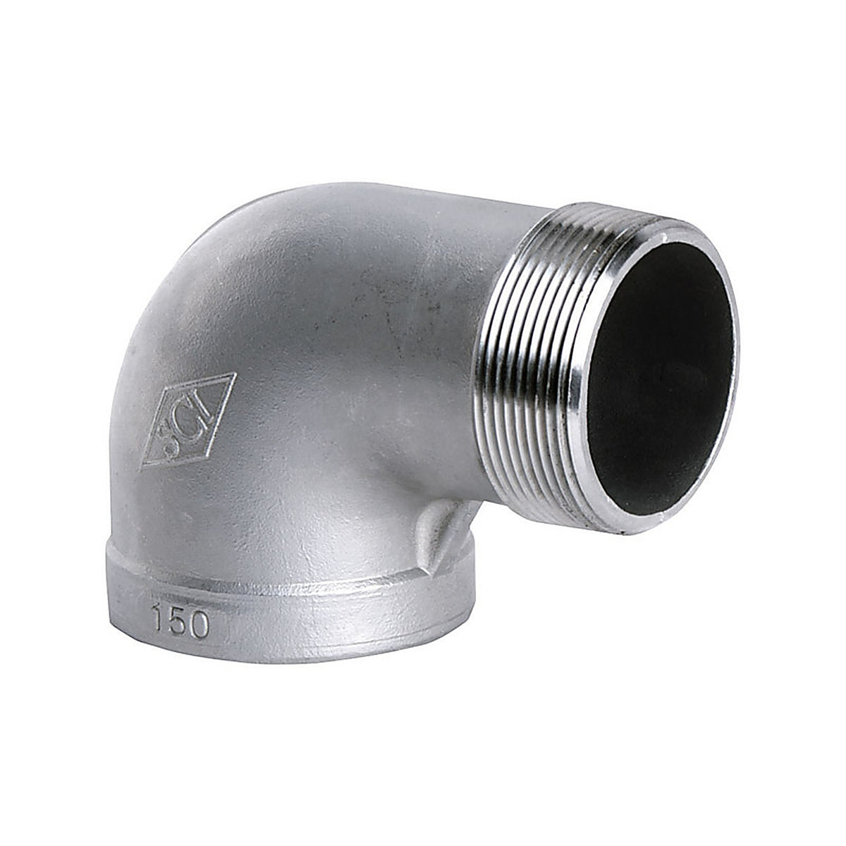 Smith-Cooper 4638102050 1 in. FPT x 1 in. Dia. FPT Stainless Steel 90 Degree Street Elbow