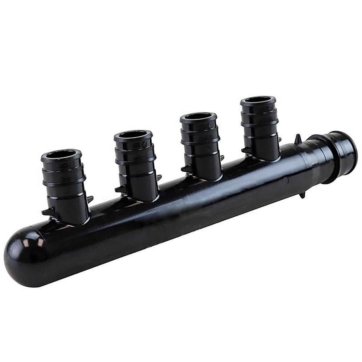 Apollo EPXM4PT Pex A 3/4 in. PEX Barb x 1/2 in. Dia. PEX Plastic 4 Port Manifold