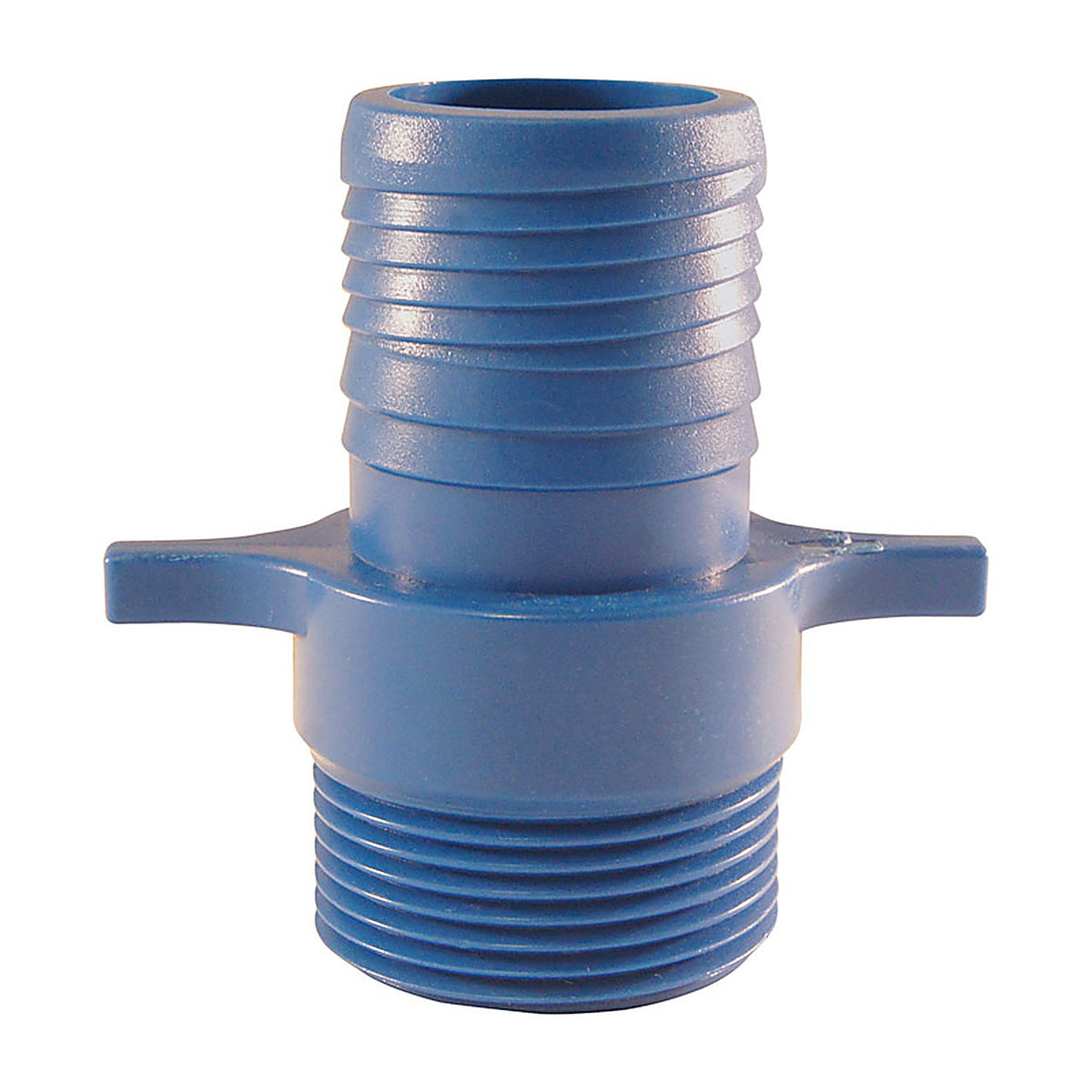 Blue Twister ABTMA1 1 in. Insert x 1 in. Dia. MPT Acetal Male Adapter