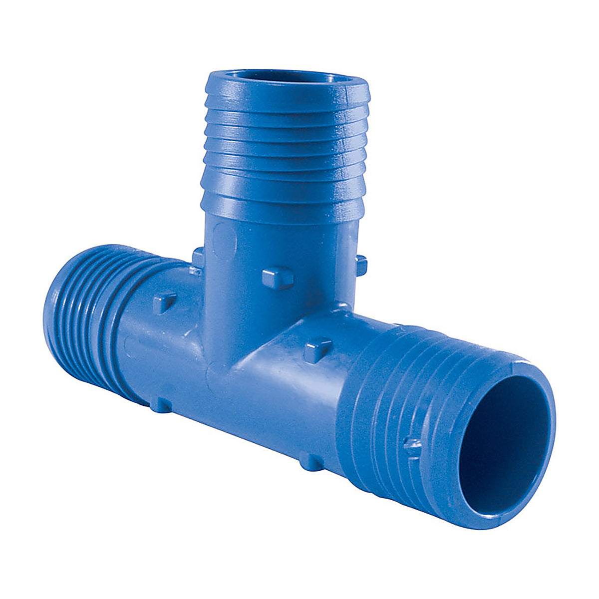 Blue Twister ABTT12 1/2 in. Insert x 1/2 in. Dia. Insert Acetal Tee