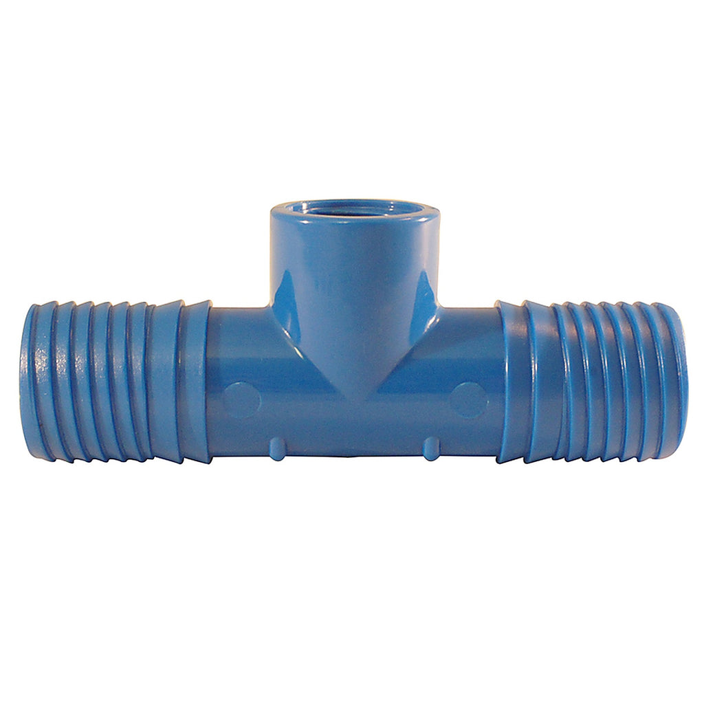 Blue Twister ABTFT1112 1 in. Insert x 1 in. Dia. Insert Polypropylene Tee