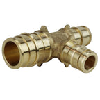 Apollo EPXT341212 Pex A 3/4 in. PEX Barb x 1/2 in. Dia. PEX Brass Tee