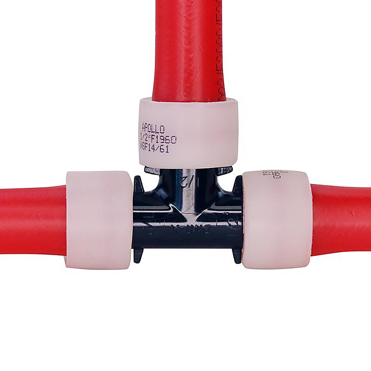 Apollo EPXPAT1210PK Pex A 1/2 in. PEX Barb x 1/2 in. Dia. PEX Plastic Tee