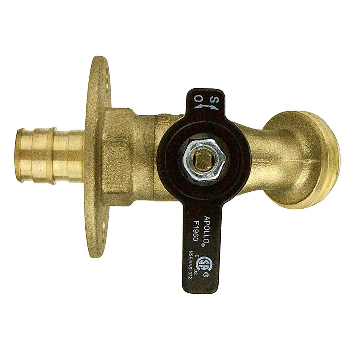 Apollo EPXSCV1234 PEX A 1/2 in. Brass Expansion Pex PEX Ball Valve Standard Port