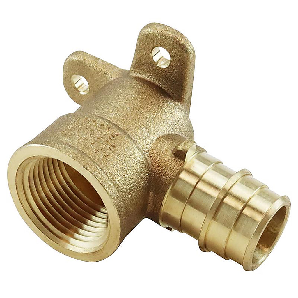 Apollo EPXDEE34 Pex A 3/4 in. PEX x 3/4 in. Dia. FPT Brass Drop Ear Elbow