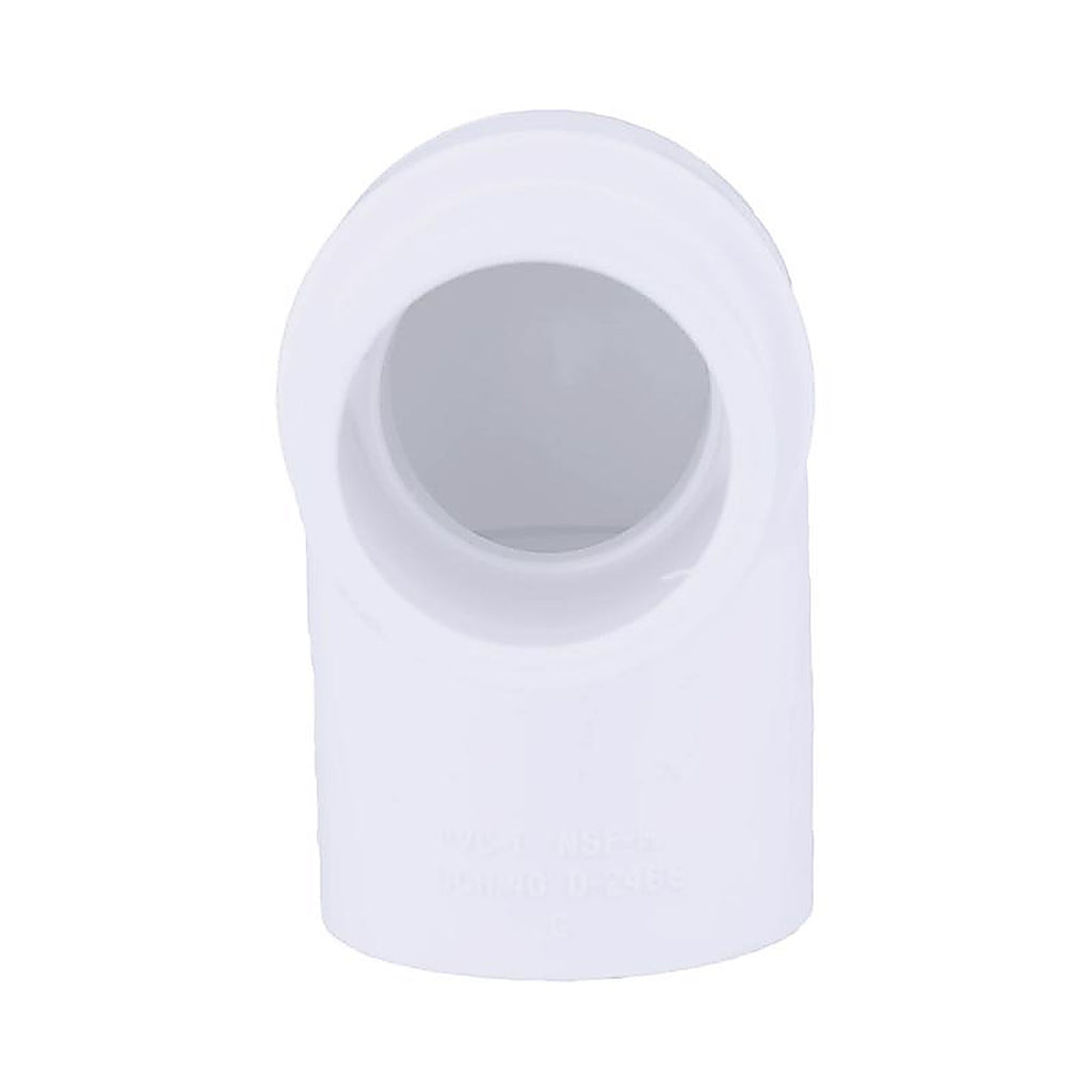 Charlotte Pipe PVC 02300 5200 Schedule 40 1-1/4 in. Slip x 1 in. Dia. Slip PVC Elbow