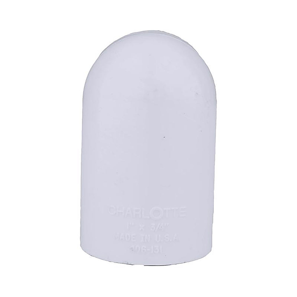 Charlotte Pipe PVC 02300 5200 Schedule 40 1-1/4 in. Slip x 1 in. Dia. Slip PVC Elbow