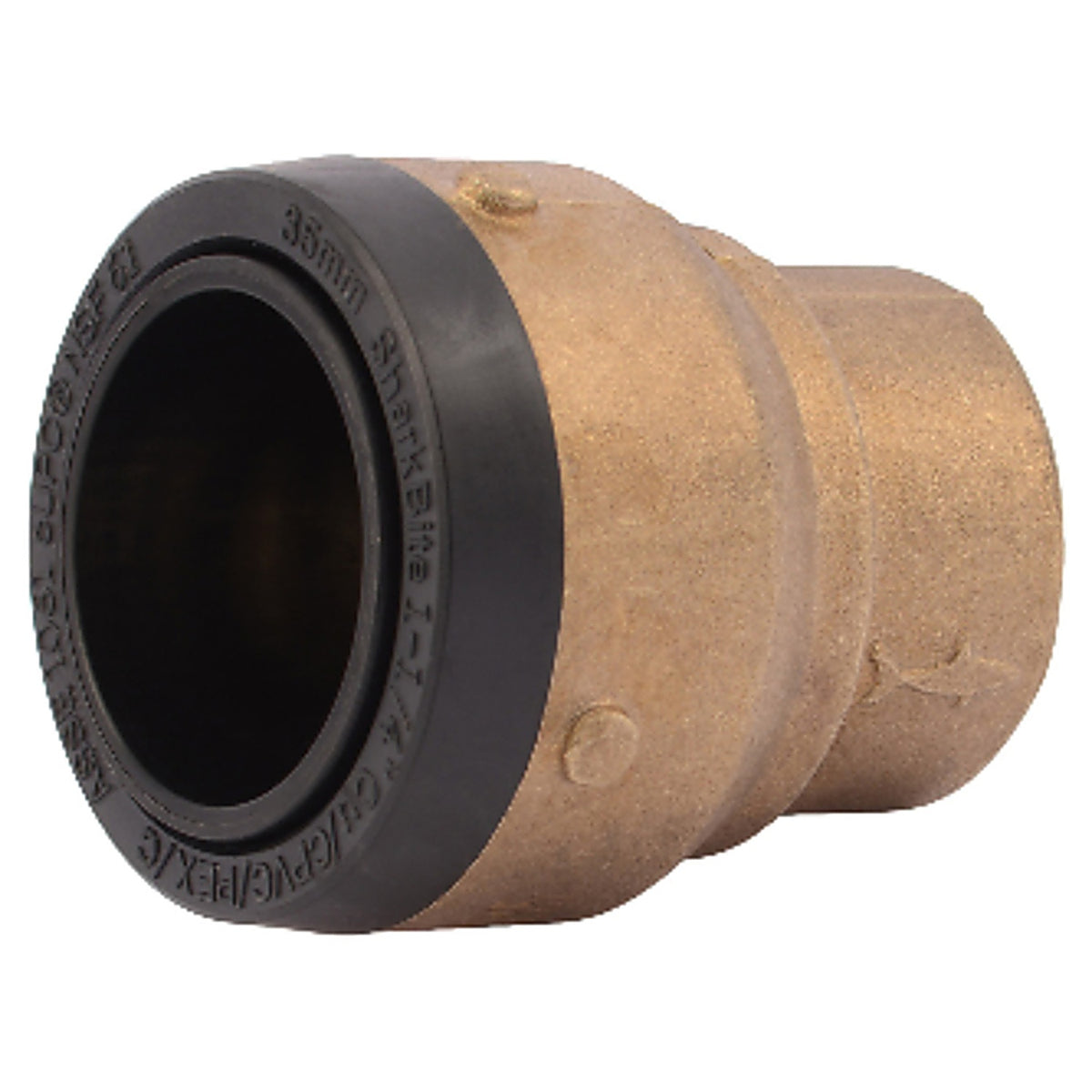 Sharkbite UXL0435 Push to Connect 1-1/4 in. 1-1/4 in. Dia. End Cap