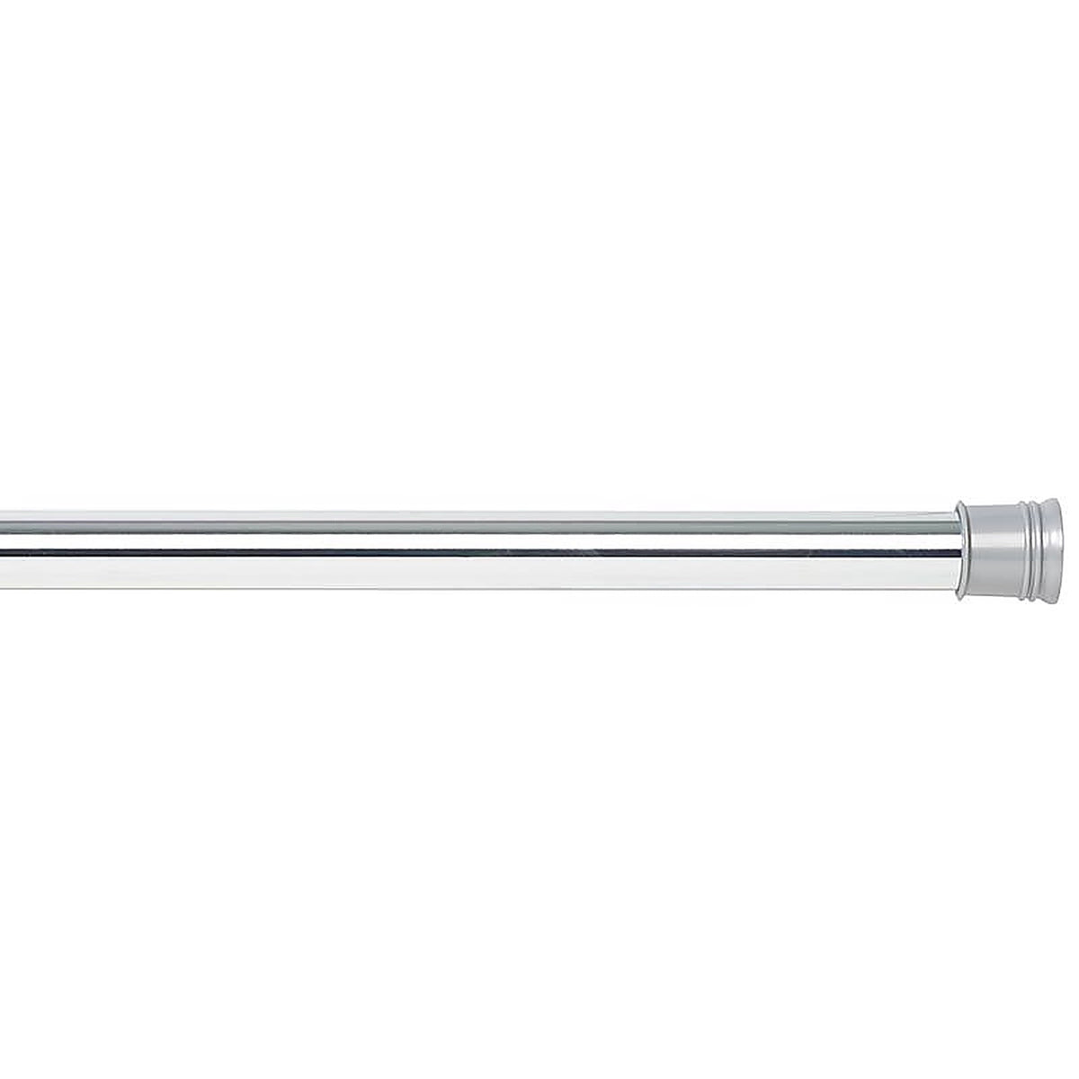 Zenith Home 608-S Shower Curtain Rod 60 in. L Silver