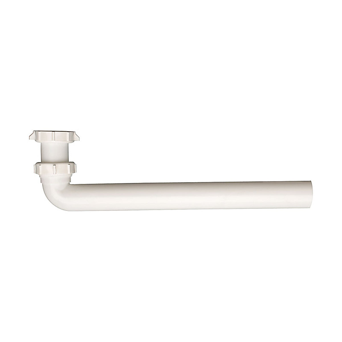 Plumb Pak PP66-9W 1-1/2 in. Dia. x 15 in. L Plastic Waste Drain Tube