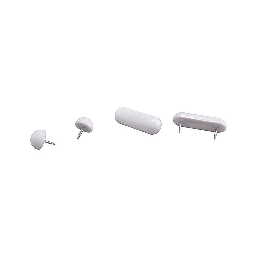 Plumb Pak PP835-25 Toilet Seat Bumper Set White For Universal