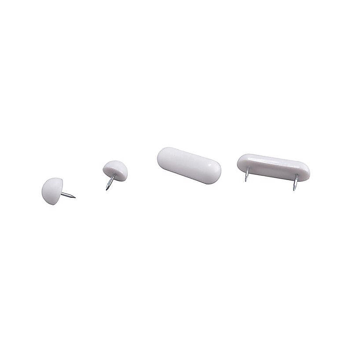 Plumb Pak PP835-25 Toilet Seat Bumper Set White For Universal