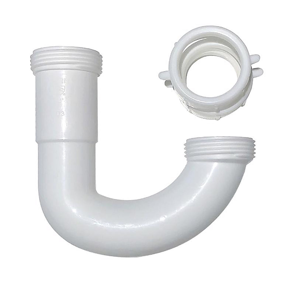 Plumb Pak PP946W 1-1/4 in. Dia. Plastic J-Bend