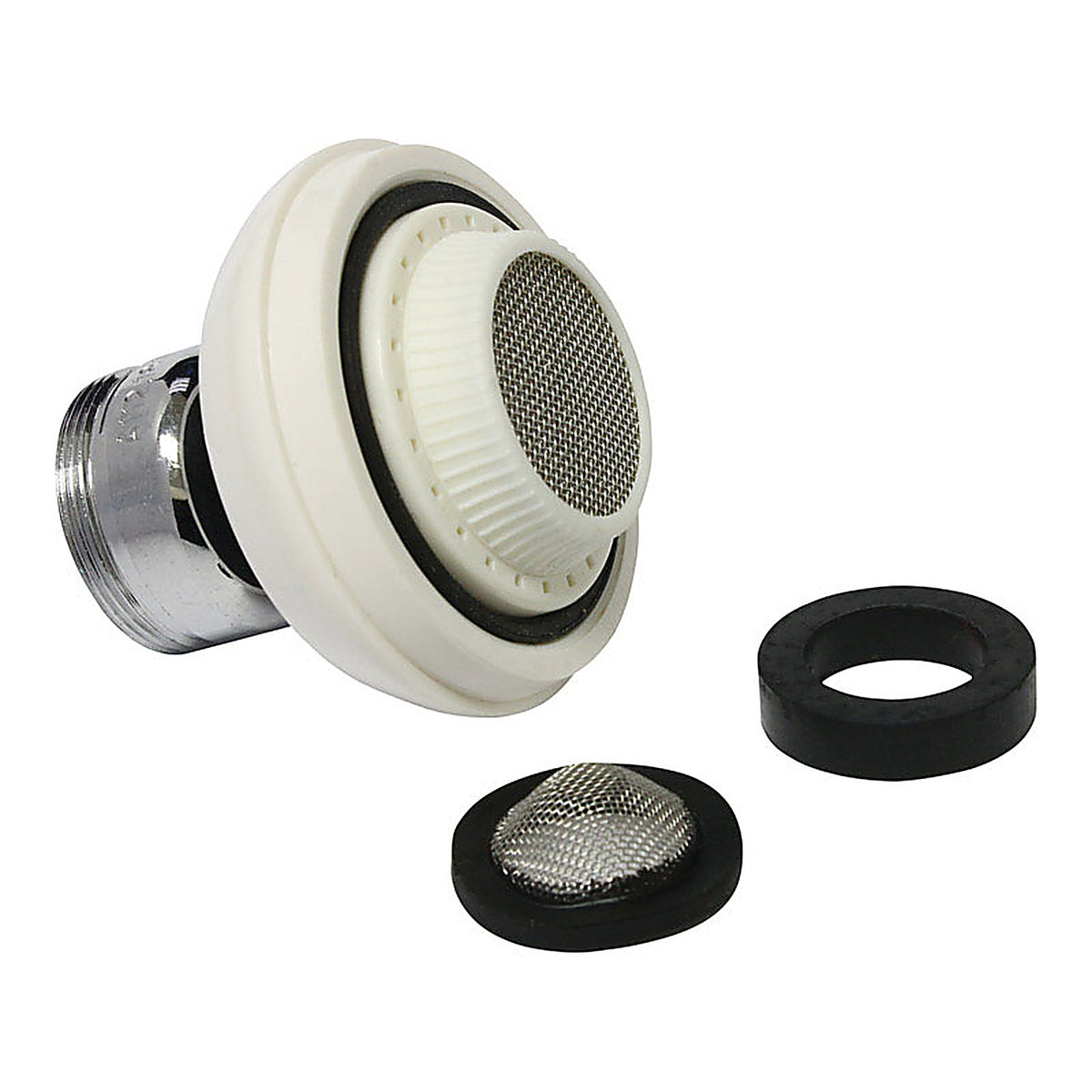 Plumb Pak PP800-51 Dual Thread 15/16 in. x 55/64 in. White Swivel Sprayrator