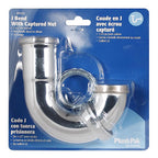 Plumb Pak PP7CP 1-1/2 in. Dia. Brass J-Bend