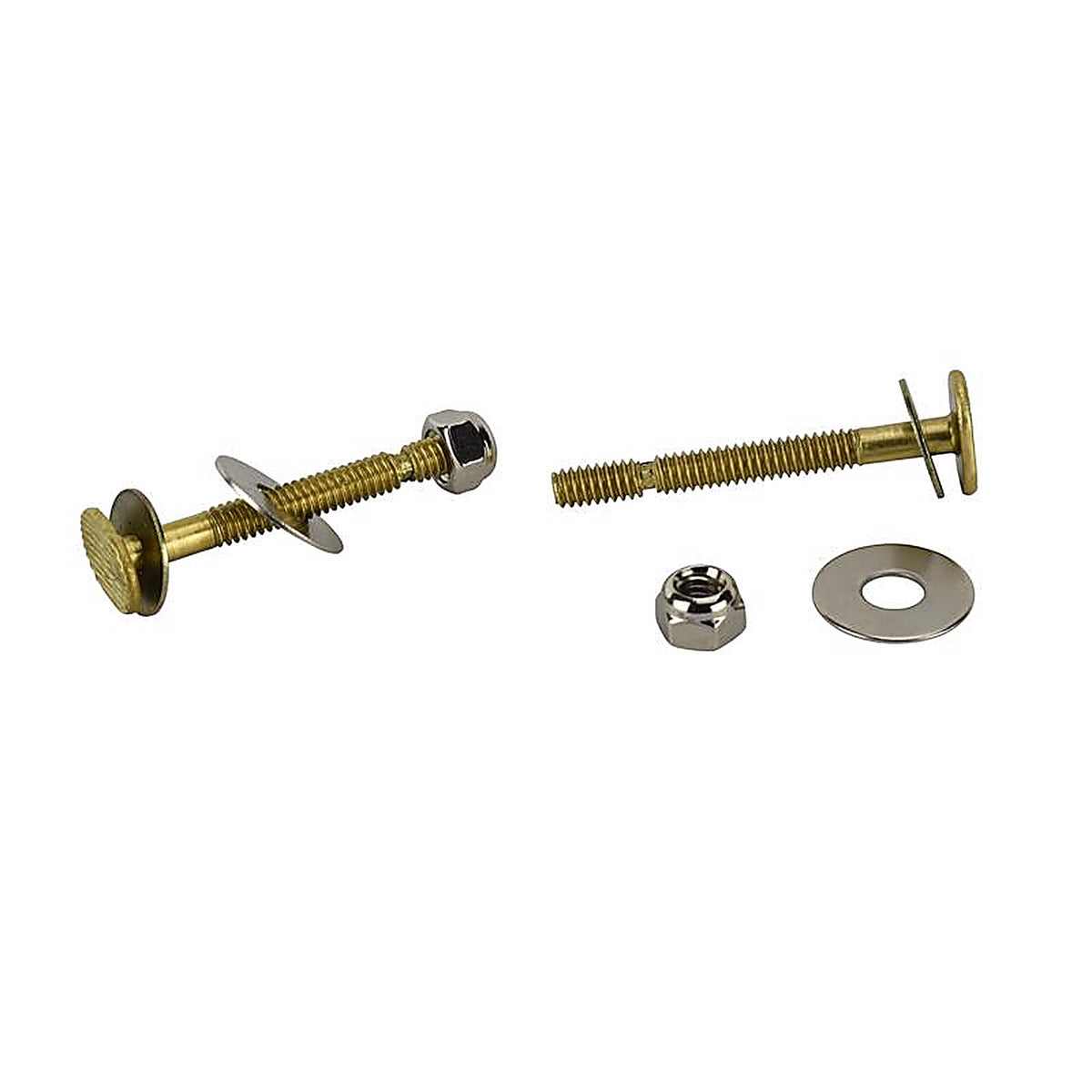 Plumb Pak PP830-49 Toilet Bolt Set Brass