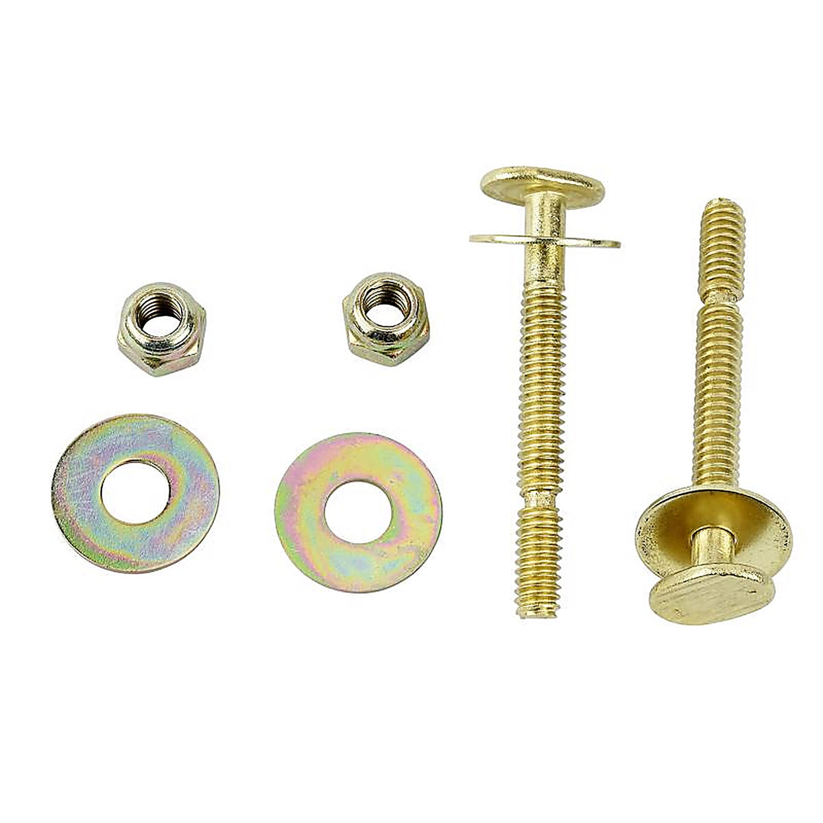 Plumb Pak PP830-49 Toilet Bolt Set Brass