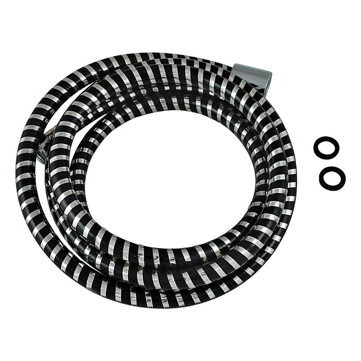 Plumb Pak PP828-47 Chrome Stainless Steel 84 inch Shower Hose