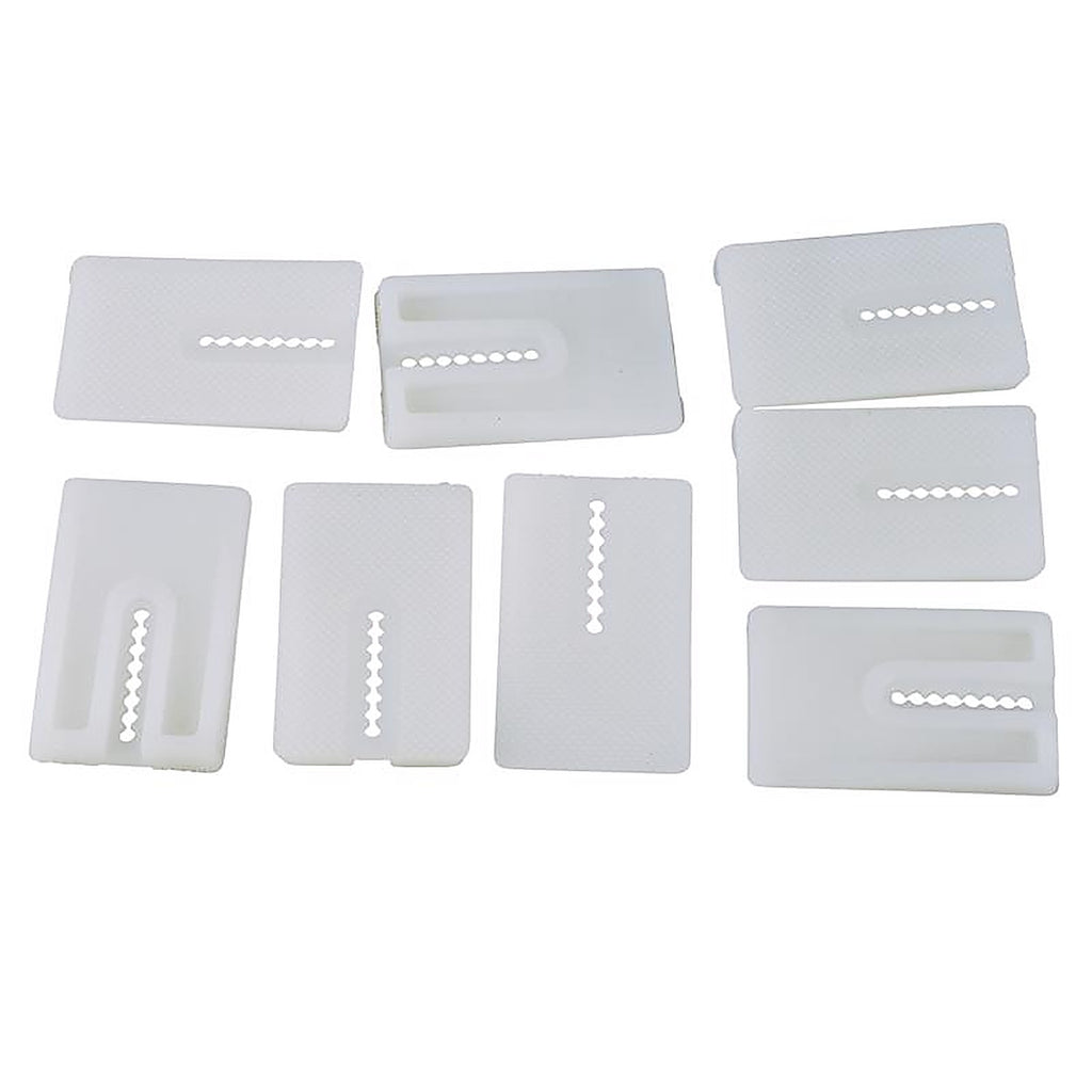 Keeney K836-49 Toilet Shims White Plastic For Universal