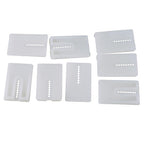 Keeney K836-49 Toilet Shims White Plastic For Universal