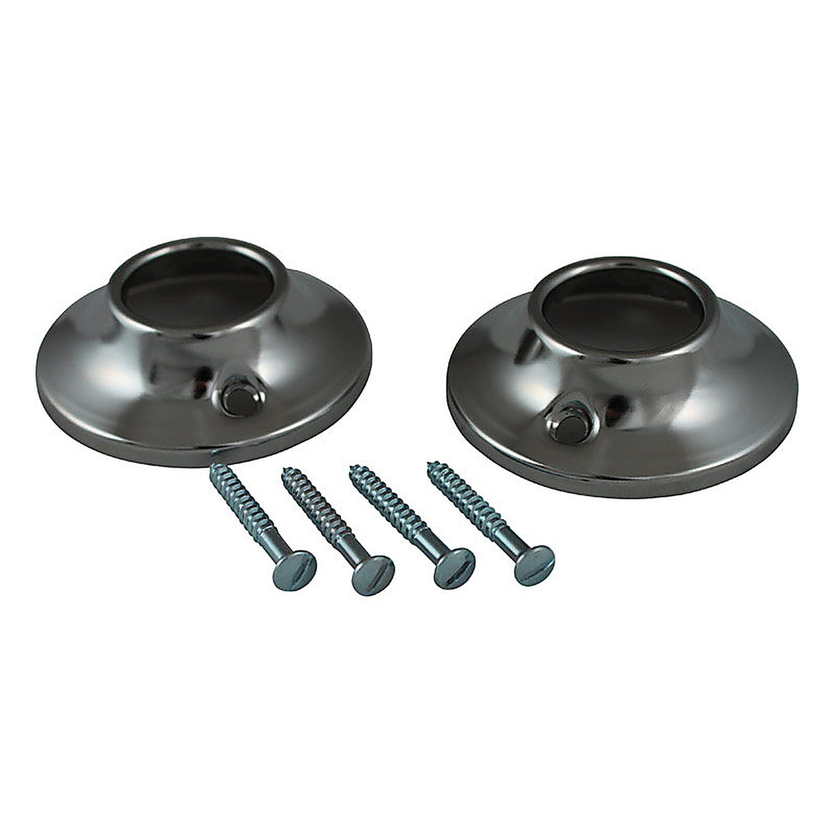 Plumb Pak PP825-21 Chrome Steel Shower Rod Flange