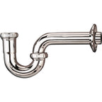 Plumb Pak PP100CP 1-1/4 in. Dia. Brass P-Trap