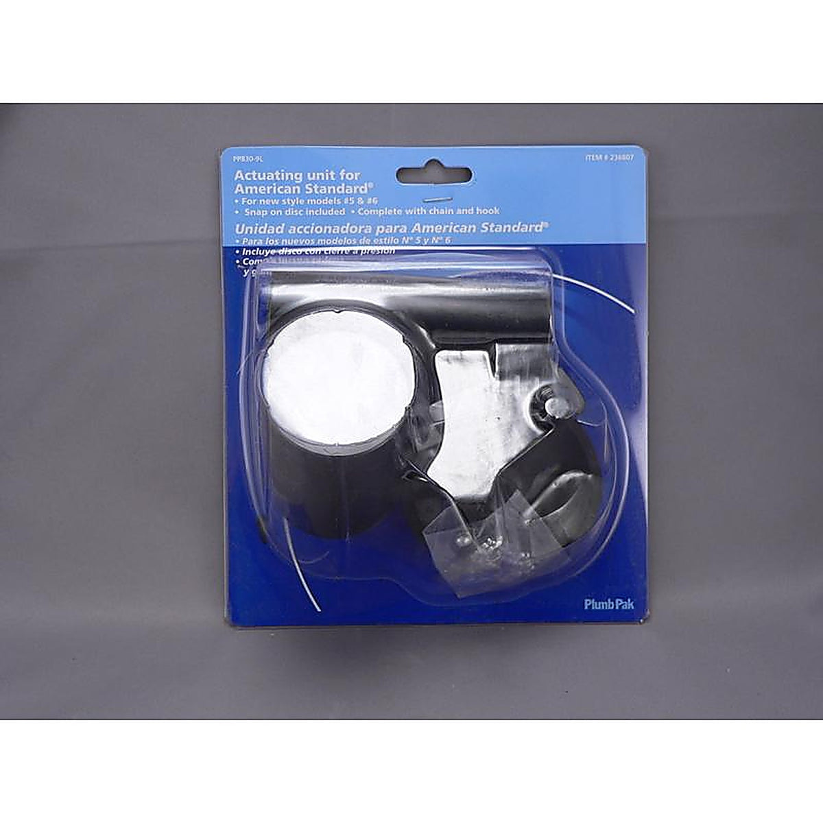 Plumb Pak PP830-9L Actuating Unit Black Plastic For American Standard