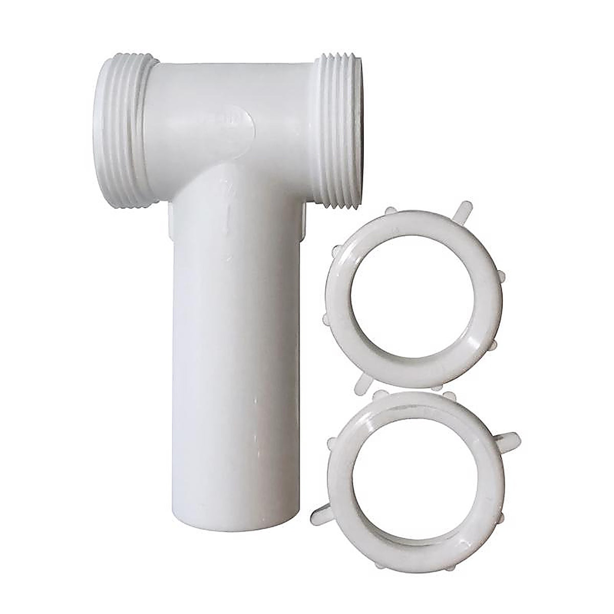 Plumb Pak PP66-7W 1-1/2 in. Dia. Plastic Tee and Tailpiece