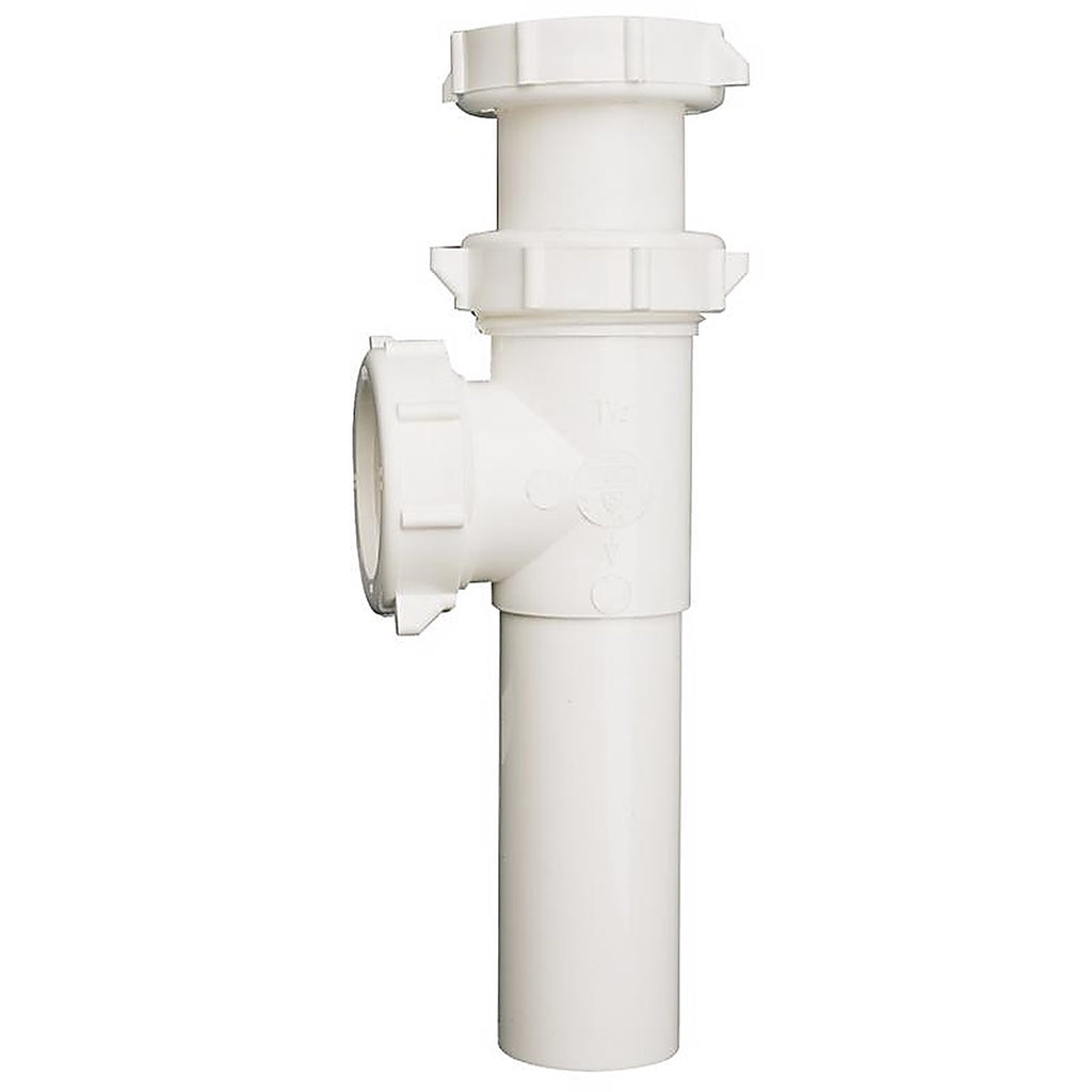 Plumb Pak PP66-8W 1-1/2 in. Dia. Plastic End Outlet Tee