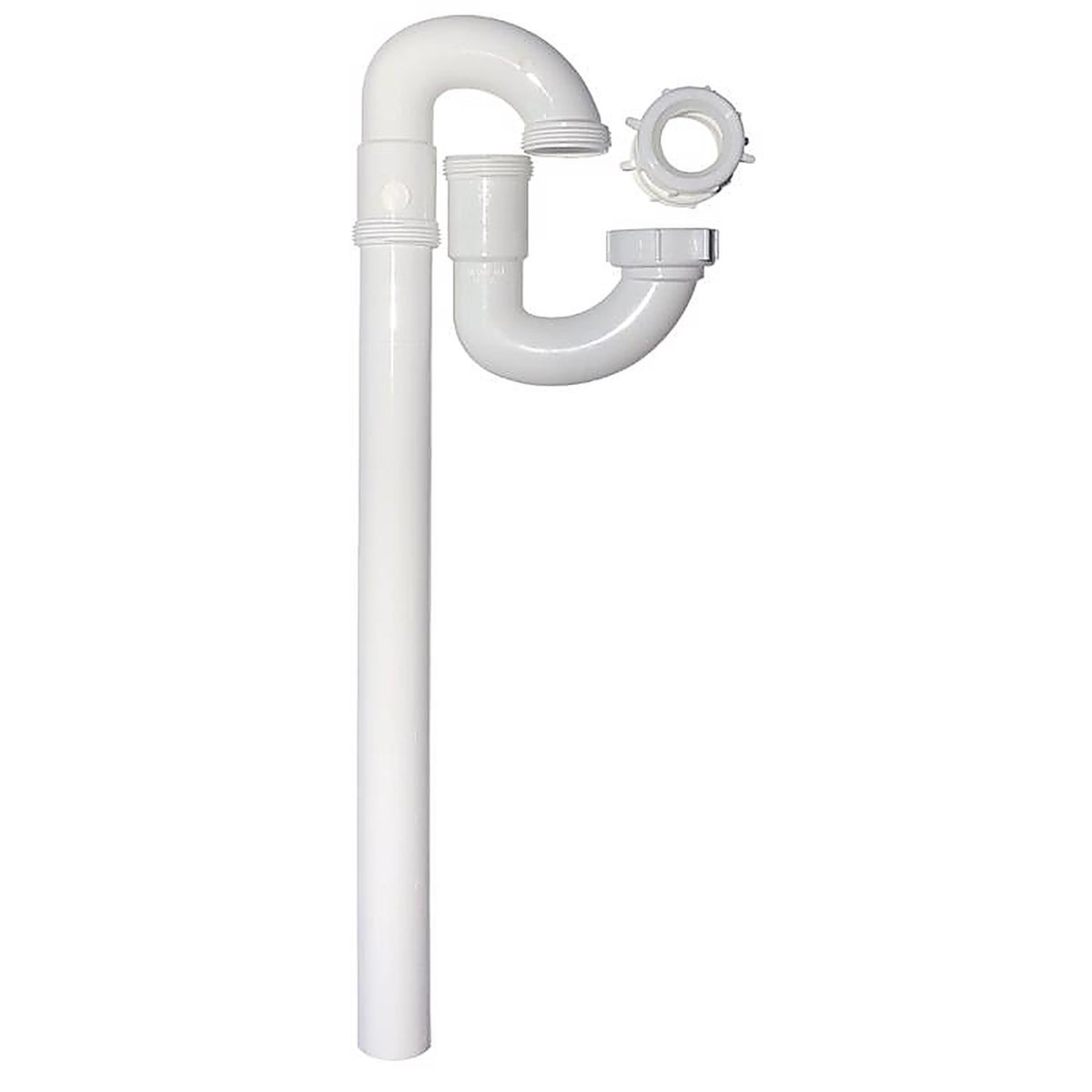 Plumb Pak PP66-3W 1-1/2 in. Dia. Plastic S-Trap