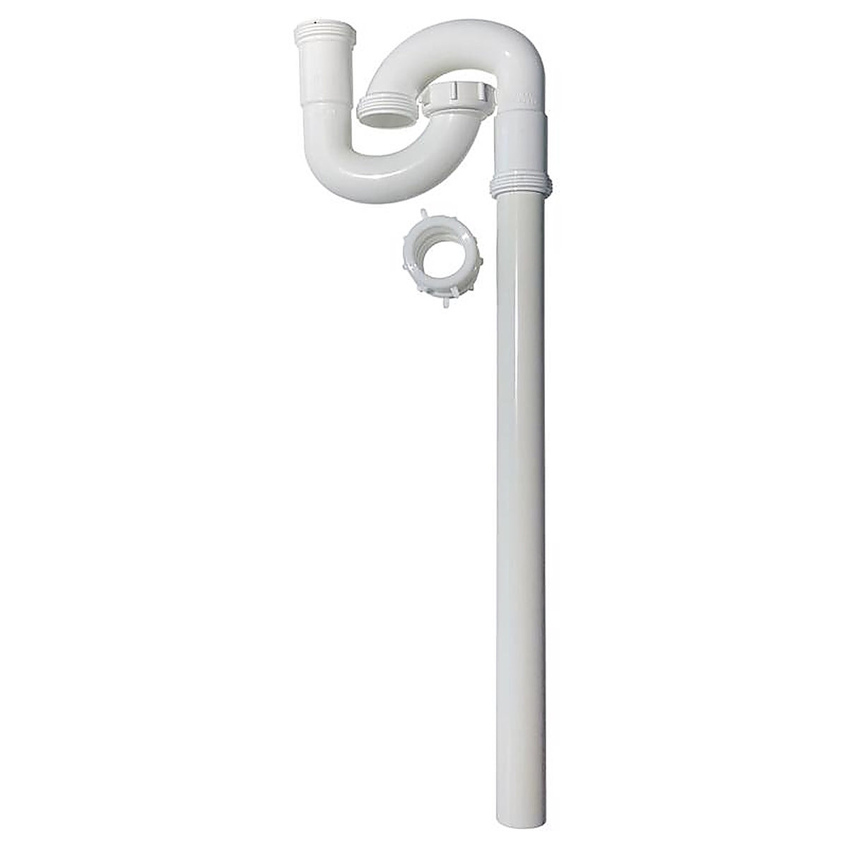 Plumb Pak PP943W 1-1/4 in. Dia. x 20.5 in. L Plastic S-Trap